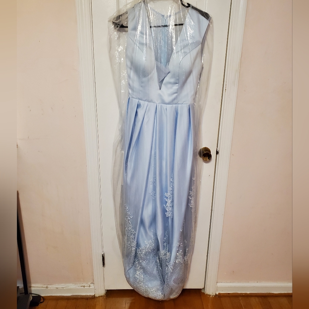 Powder Blue Prom Dress